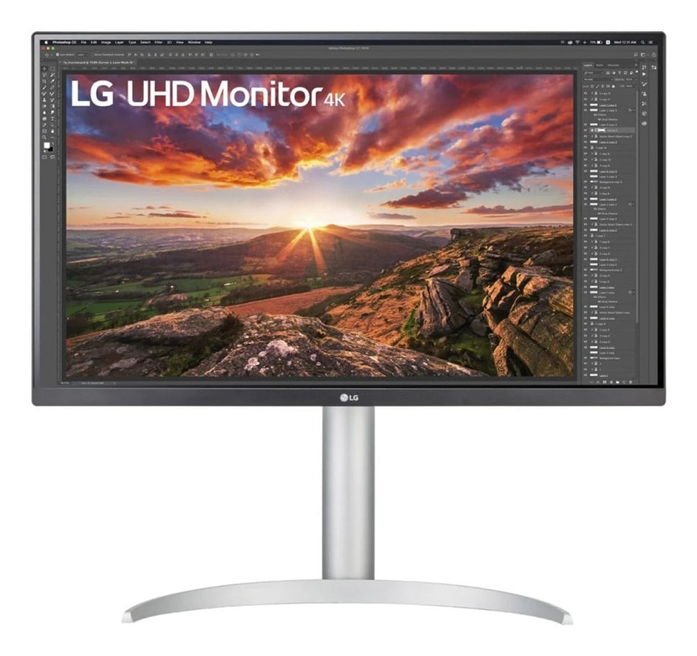 Monitor LG 27″ 27UP850K-W 4K UHD 16:9 60Hz FreeSync Branco