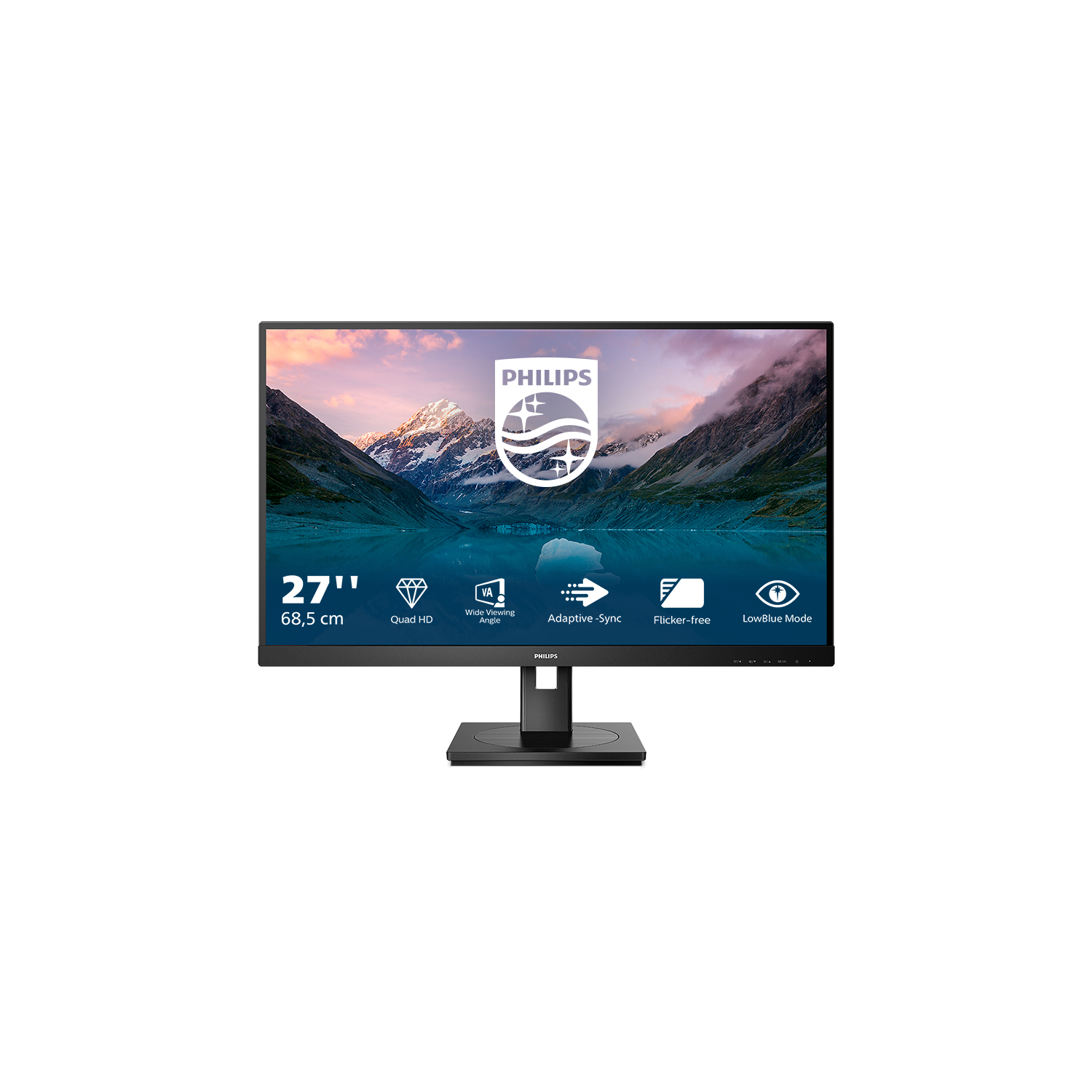 Monitor Philips S-Line 27″ 275S9JML VA QHD 75Hz 4ms