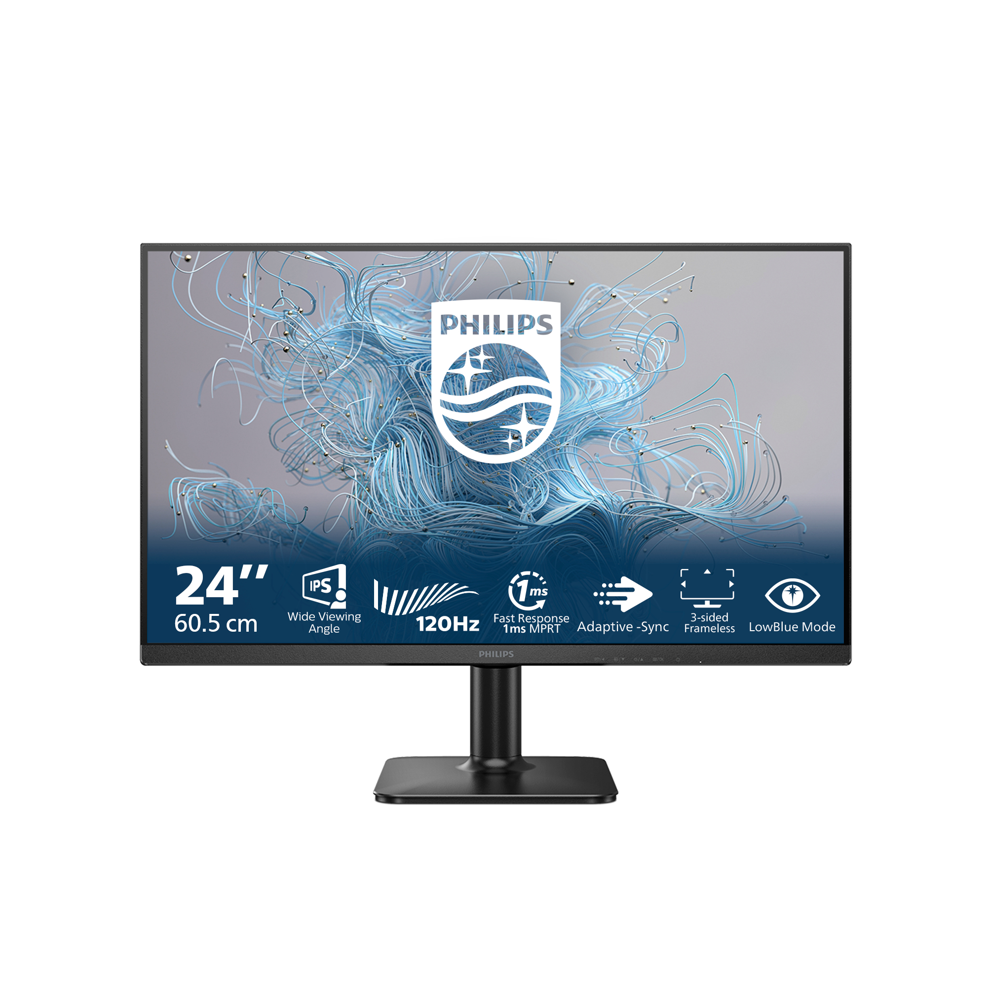 Monitor Philips Série 1000 24″ 24E2N1110 IPS FHD 120Hz 1ms