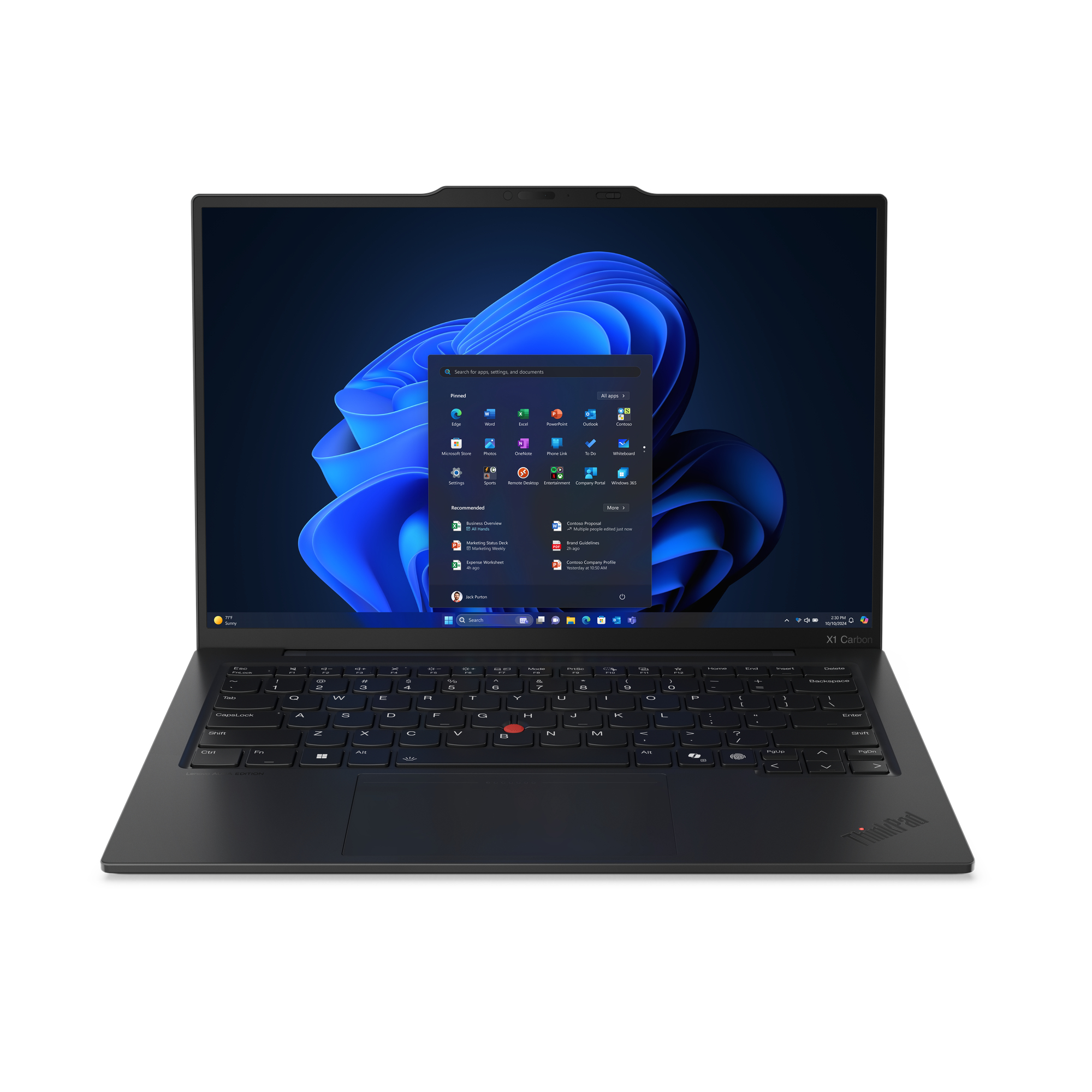 LENOVO ThinkPad X1 Carbon Gen 13 Intel Core Ultra 7 258V 14inch WUXGA 32GB 1TB Integrated Intel Arc Graphics 140V W11P 3Y