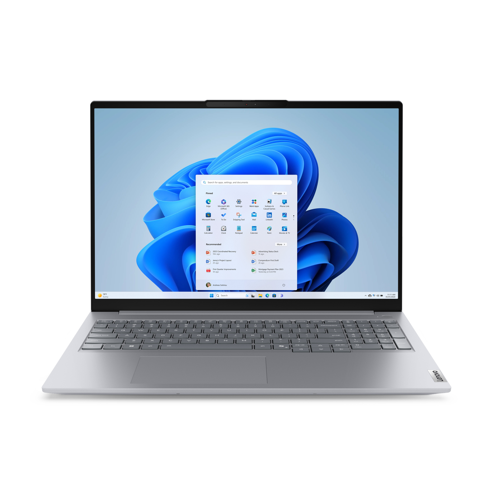 LENOVO THINKBOOK 16 G8 IAL ULTRA7 255H 16GB 512GB WUXGA 16″ W11P 1Y