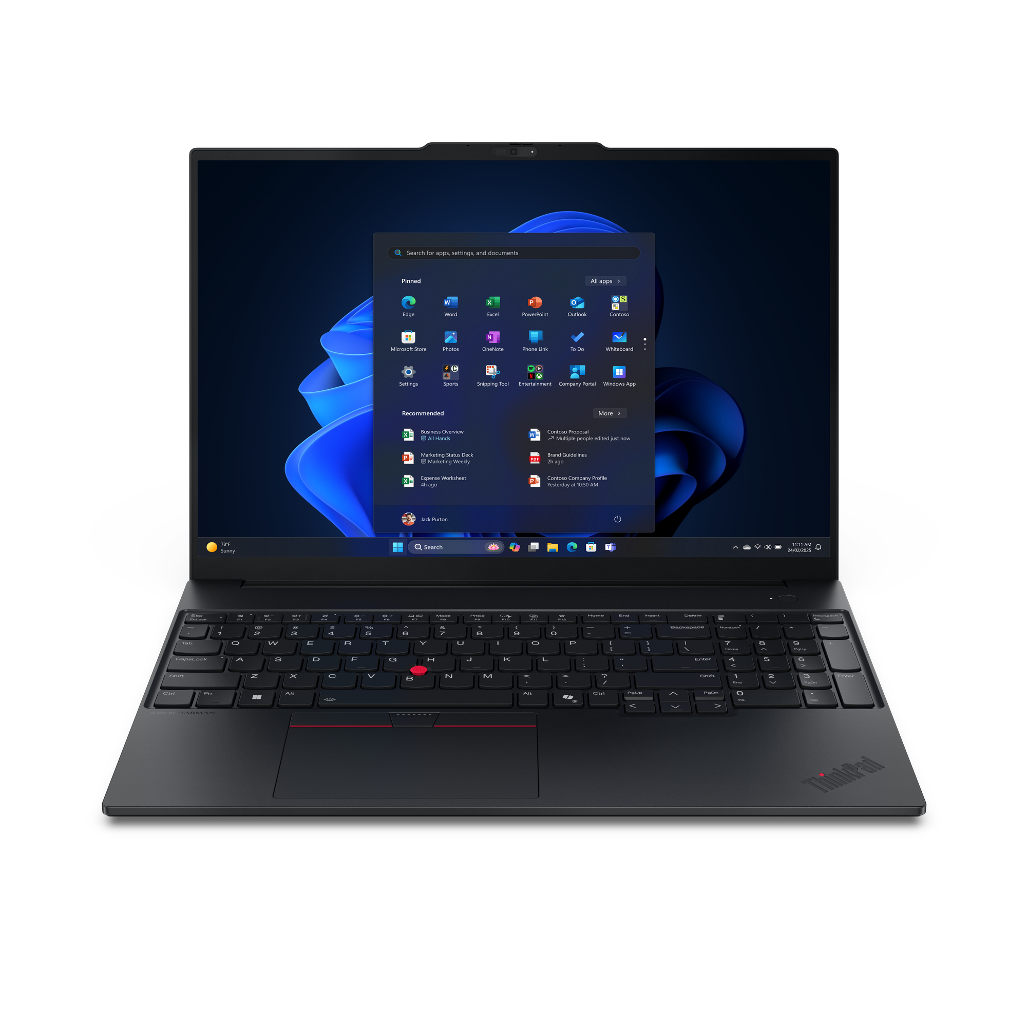 LENOVO THINKPAD E16 AI G3 ULTRA5 226V 16GB SSD 512GB 16″ W11P 1Y