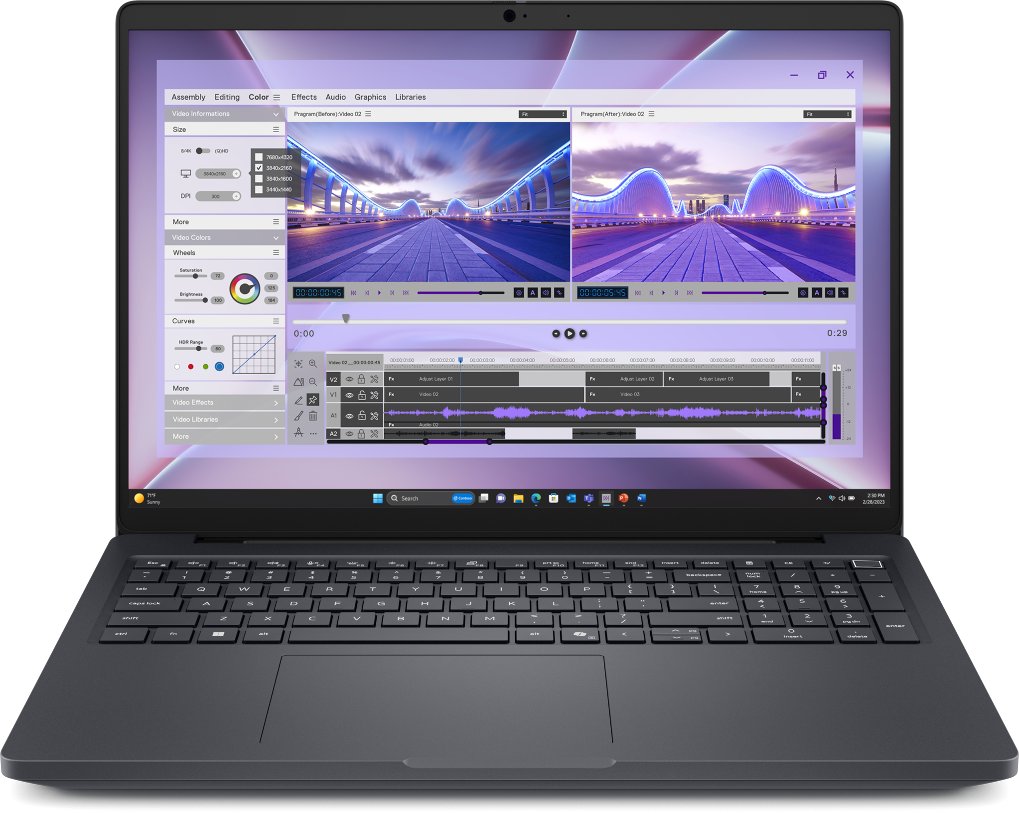 DELL PRO MAX 16 MC16250 U7-265H 32GB 1TB 16″ W11P 3Y NO CHARGER