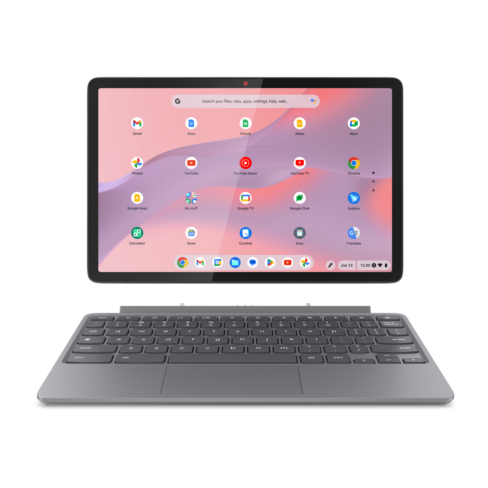 Portátil Lenovo Chromebook Duet 11M889-720 10.95″ MediaTek 838 8GB 128GB Arm Mali-G57 WUXGA Touch ChromeOS + Stand + Teclado Folio (sem carregador)