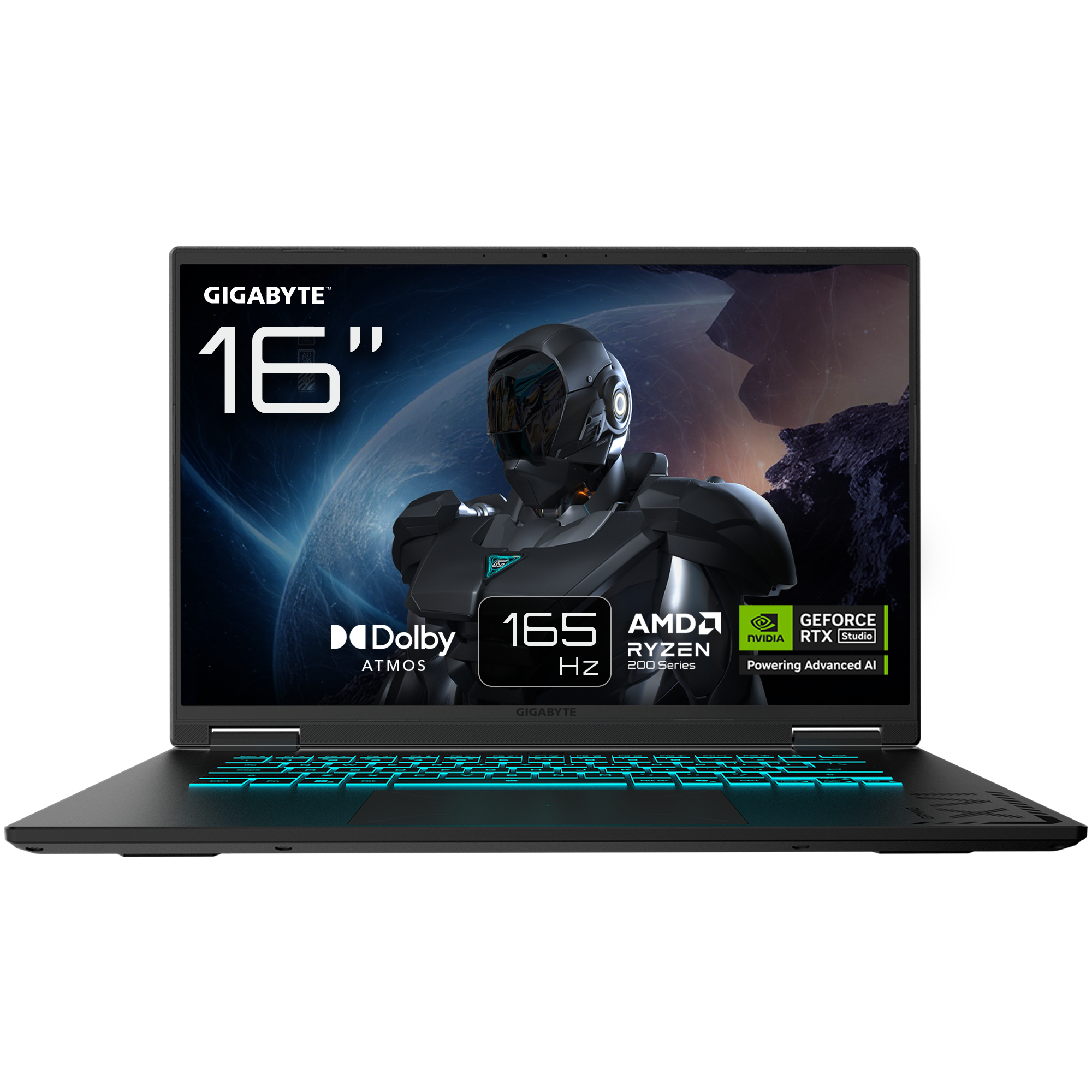 Portátil Gigabyte Gaming A16 GA6H 3WHK3PT864SD 16″ R7 260 16GB DDR5 1TB RTX 5070 FHD+ 165Hz