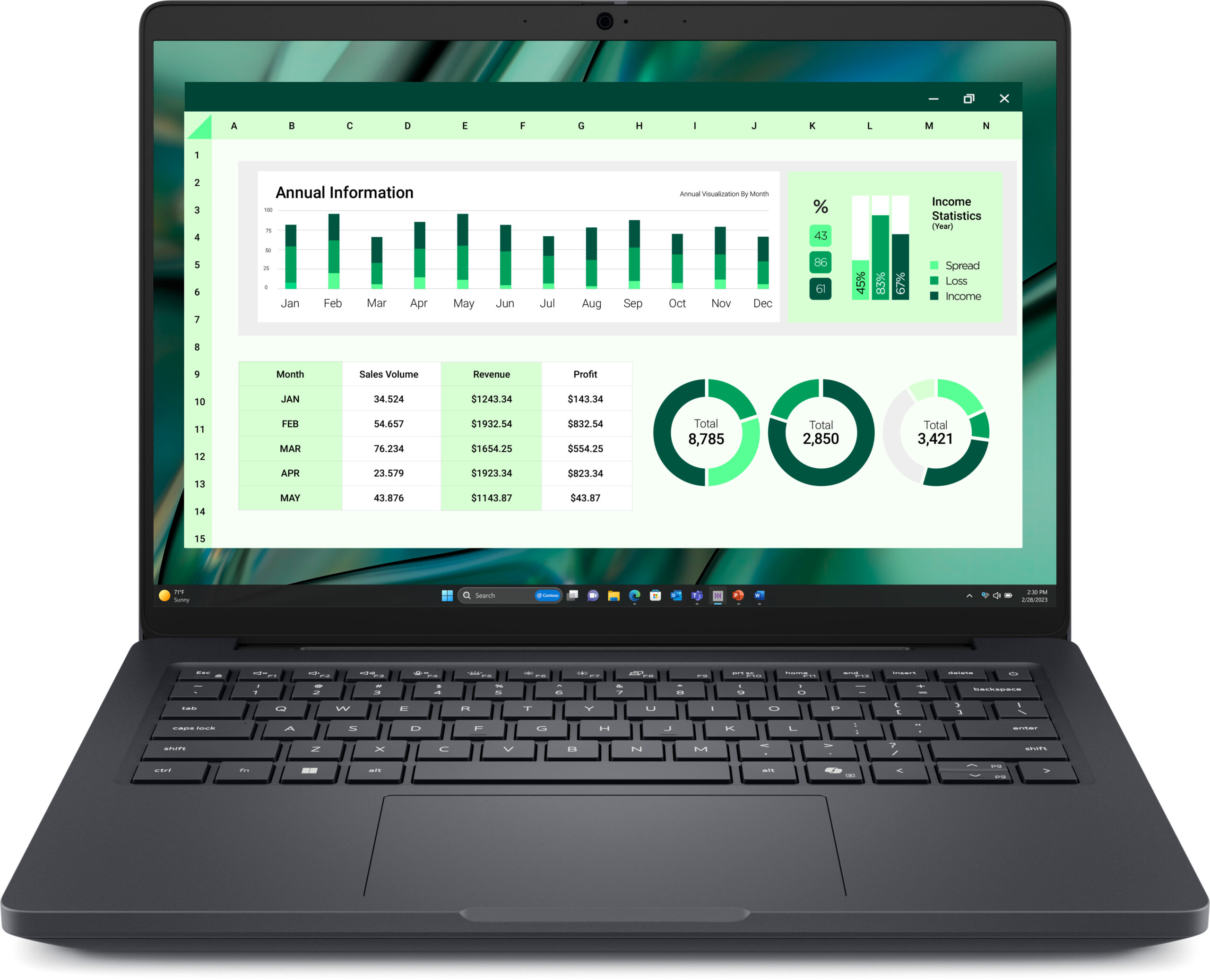 DELL PRO MAX 14 MC14250 U7-265H 16GB 512GB 14″ W11P 3Y NO CHARGER