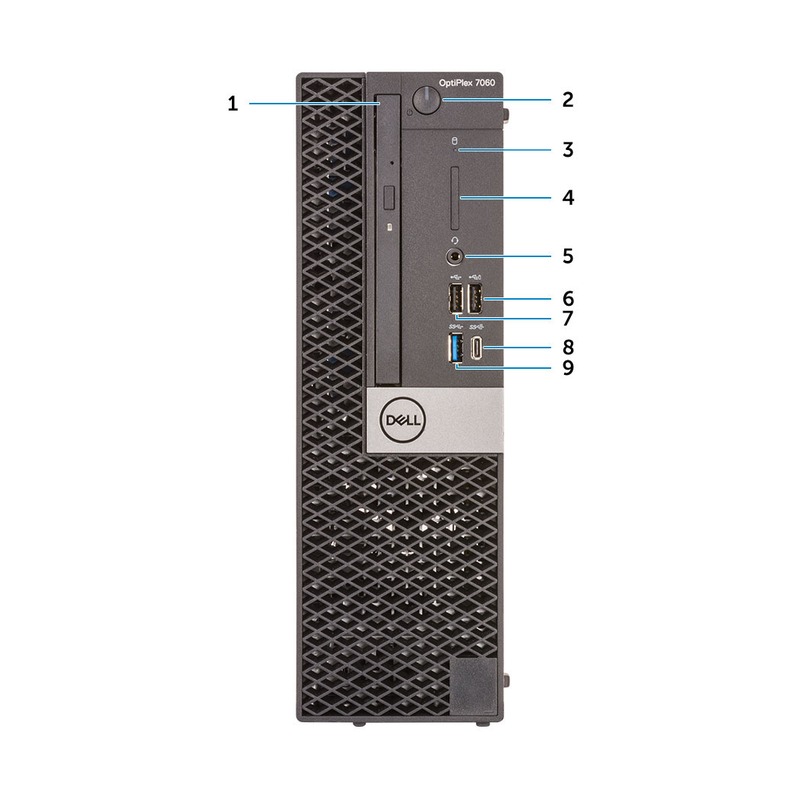 Desktop Dell OptiPlex 7060 Core i5-8ªGen 8Gb 250Gb SSD Win11Pro